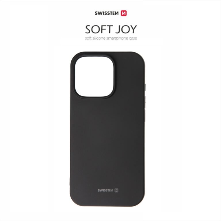 COVER PER IPHONE 16 PRO MAX SWISSTEN SOFT JOY 34500377 BLACK
