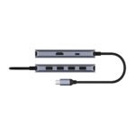 HUB USB-C CUDY UH500 4K GRAY - Image 2