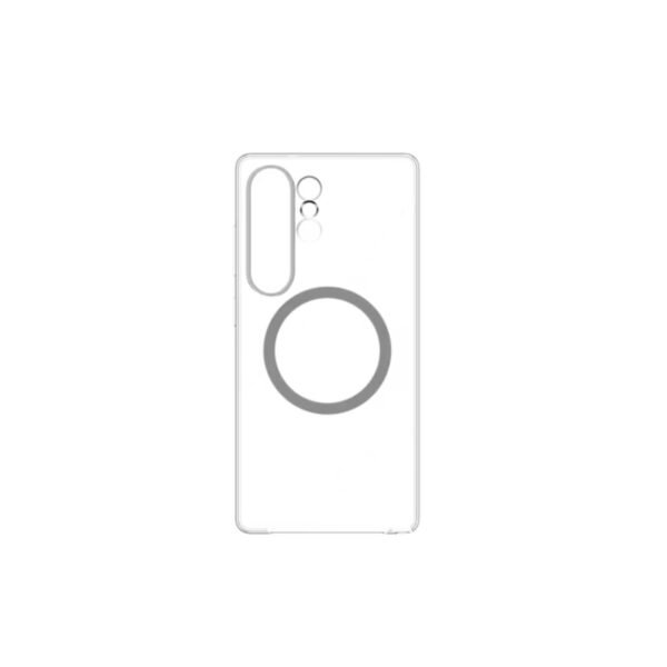 COVER PER SAMSUNG S25 CLEAR MAGNETIC TRANSPARENT