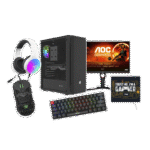 GAMING RUSH B BUNDLE BOX 2 PC GAMING BLD INTEL CORE i5-12400F GEFORCE RTX3050 6GB 16GB 16GB RAM DDR4/ 512GB SSD M.2 H610M COLER XILENCE A250 500W CASE FURY SHOBO SH4F BLACK