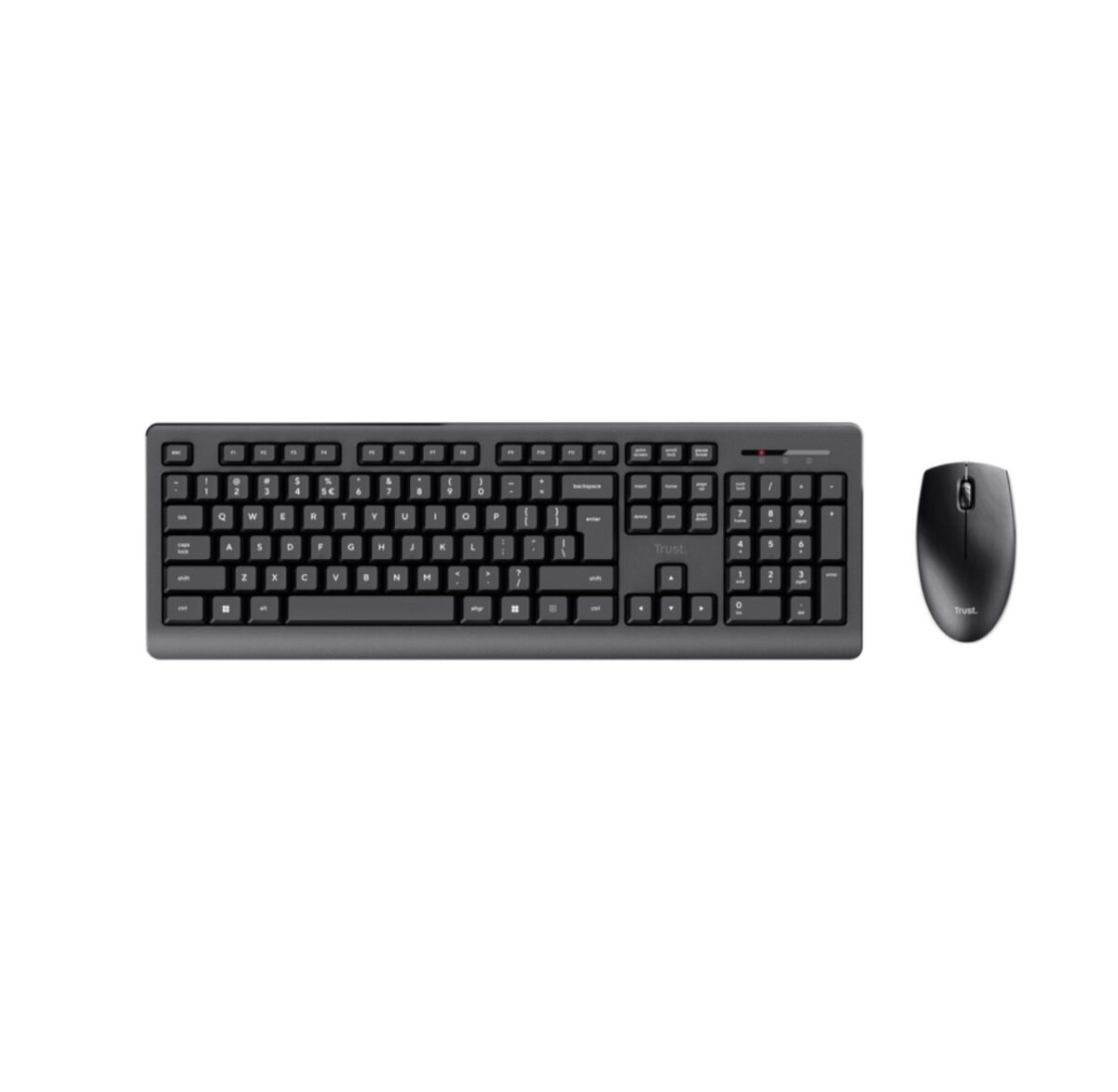 TASTIERE & MOUSE WIRELESS TRUST PRIMO BLACK - Image 1