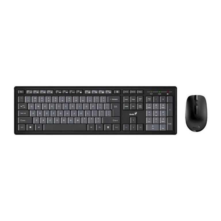 TASTIERE & MOUSE WIRELESS GENIUS KM-8200 BLACK