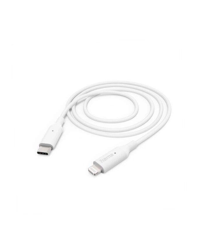KABLLO USB-C LIGHTNING HAMA 00201598 1m WHITE
