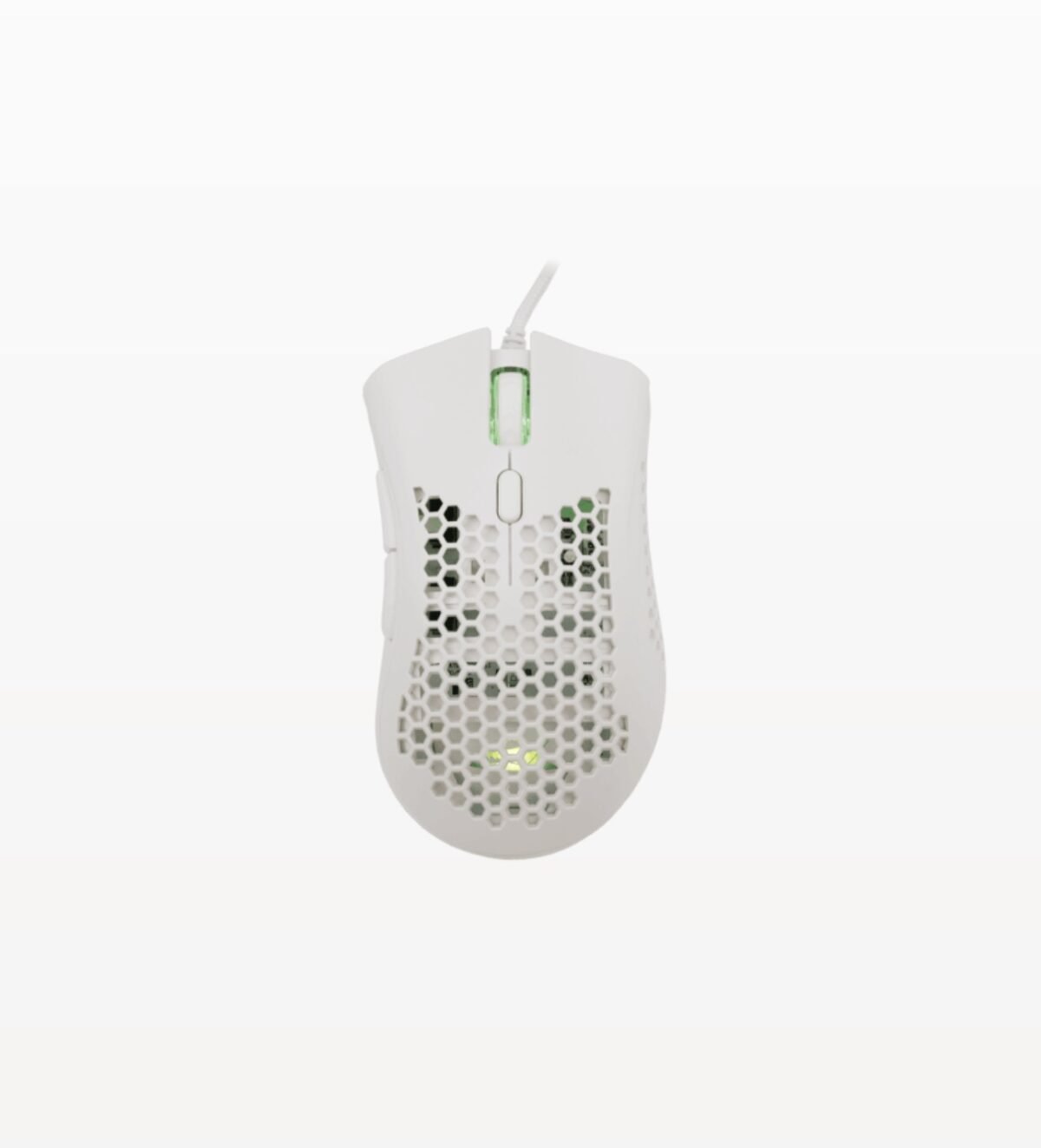 MOUSE GAMING BARACUDA BGM-032 CORAL WHITE - Image 1