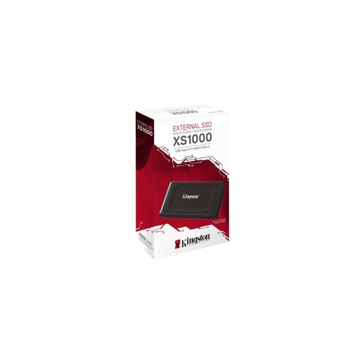USB/ EXTERNAL SSD 1TB KINGSTON SXS1000 1050 mbps RW 3.2 Gen2 BLACK - Image 3