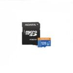 MEMORJE MICRO SD 128GB ADATA UHS-I AUSDX128GUICL10A1-RA1 BLACK