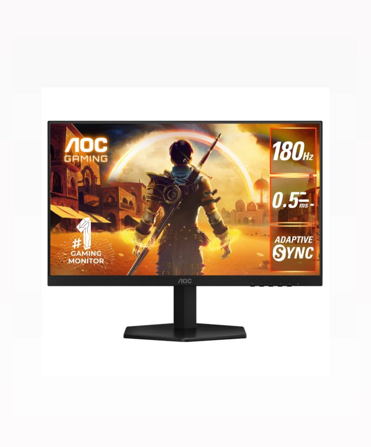 MONITOR GAMING 24" FHD AOC 24G42E 180Hz BLACK - Image 1
