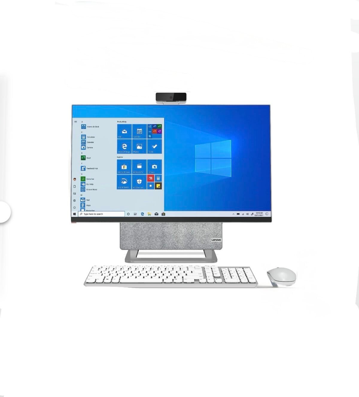 PC ALL IN ONE 27" LENOVO YOGA AIO 7 27ARH7 RYZEN 7 6800H 16GB DDR5/ 1TB SSD M.2 4K IPS 400nits RADEON 680M KB+M CLOUD GRAY - Image 1