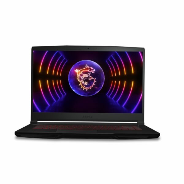 LAPTOP GAMING 15.6" MSI THIN GF63 12UCX INTEL CORE i5-12450H 16/512GB GEFORCE RTX2050 4GB FHD IPS 144Hz RGB KEYBOARD BLACK