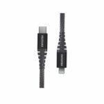 KABLLO LIGHTNING/ TYPE-C 1.5m SWISSTEN KEVLAR 71544010 BLACK