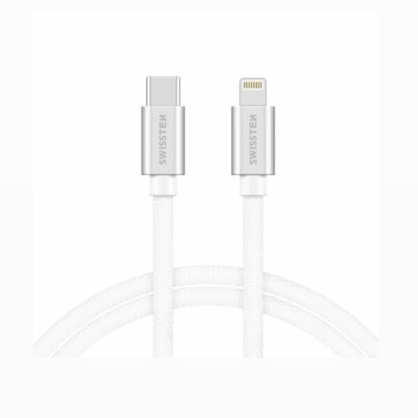 KABLLO LIGHTNING USB-C 2m SWISSTEN 71529202 SILVER