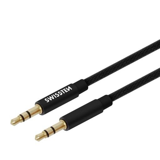 KABLLO AUX 1.5m SWISSTEN 73501101 BLACK