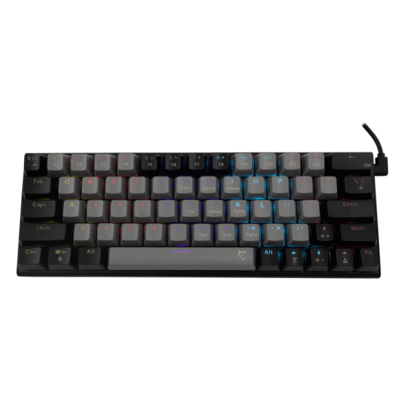 TASTIERE GAMING MEKANIKE WHITE SHARK WAKIZASHI 2 GRAY