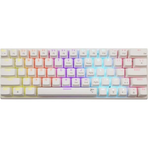 TASTIERE GAMING MEKANIKE WHITE SHARK WAKIZASHI 2 GK-002211V2 BLACK GRAY