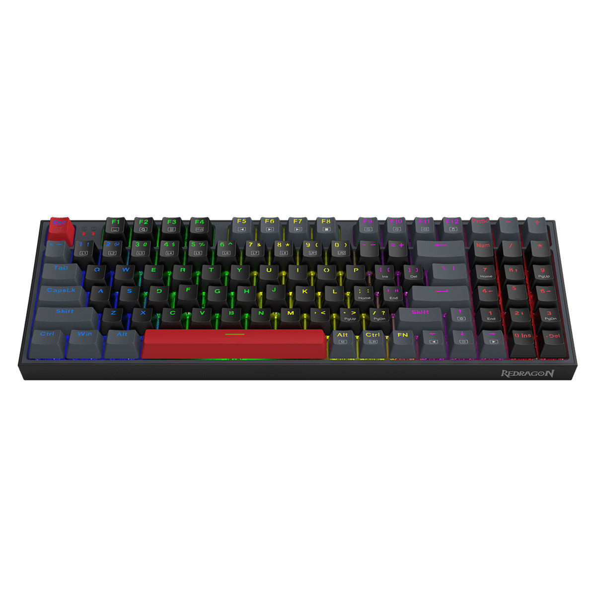 TASTIERE GAMING MEKANIKE REDRAGON KITAVA K636 RGB BLACK - Image 2