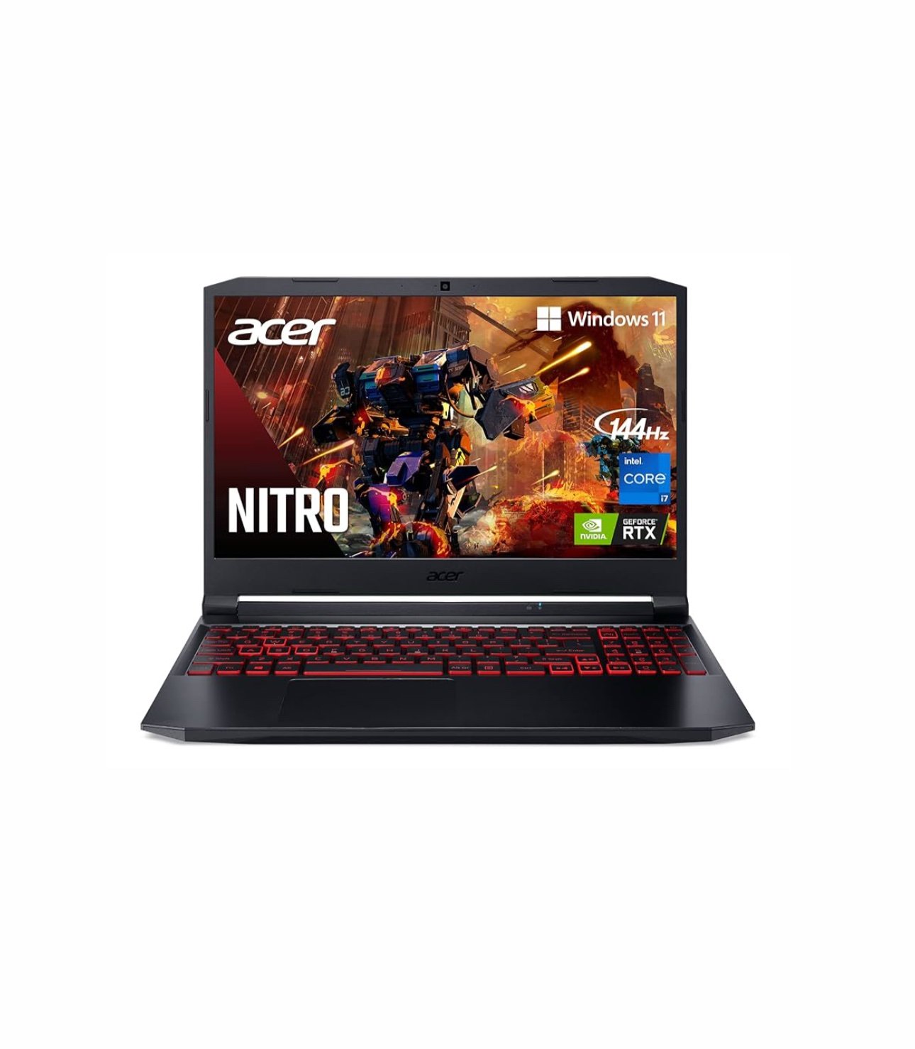 img_2481-4 LAPTOP GAMING 15.6" ACER NITRO 5 AN515 CORE i7-11600H 16/512GB SSD M.2 RTX 3050 4GB IPS FHD 144Hz BLACK - Image 1