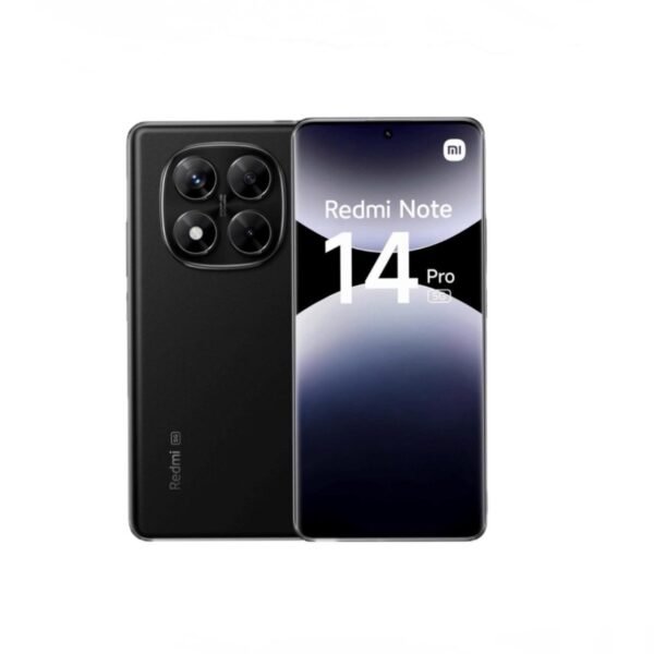 SMART PHONE XIAOMI REDMI NOTE 14 PRO 5G 8/256GB MIDNIGHT BLACK