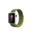 RRIP PER APPLE WATCH SWISSTEN NYLON 46000701 GREEN