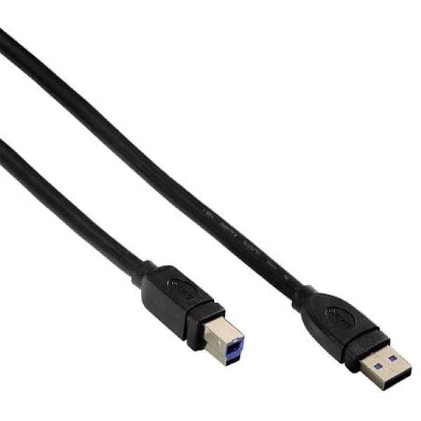 KABLLO PER PRINTER HAMA USB A/B 54501 BLACK