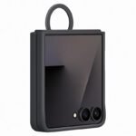 COVER PER SAMSUNG Z FLIP 7 RING SILICONE EF-PF766TBEGWW BLACK - Image 3