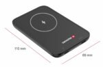 POWER BANK WIRELESS 15W 5000 mAh SWISSTEN 22013970 BLACK - Image 2