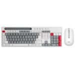 KEYBOARDH & MOUSE WIRELESS MARVO WS009 COMBO WHITE
