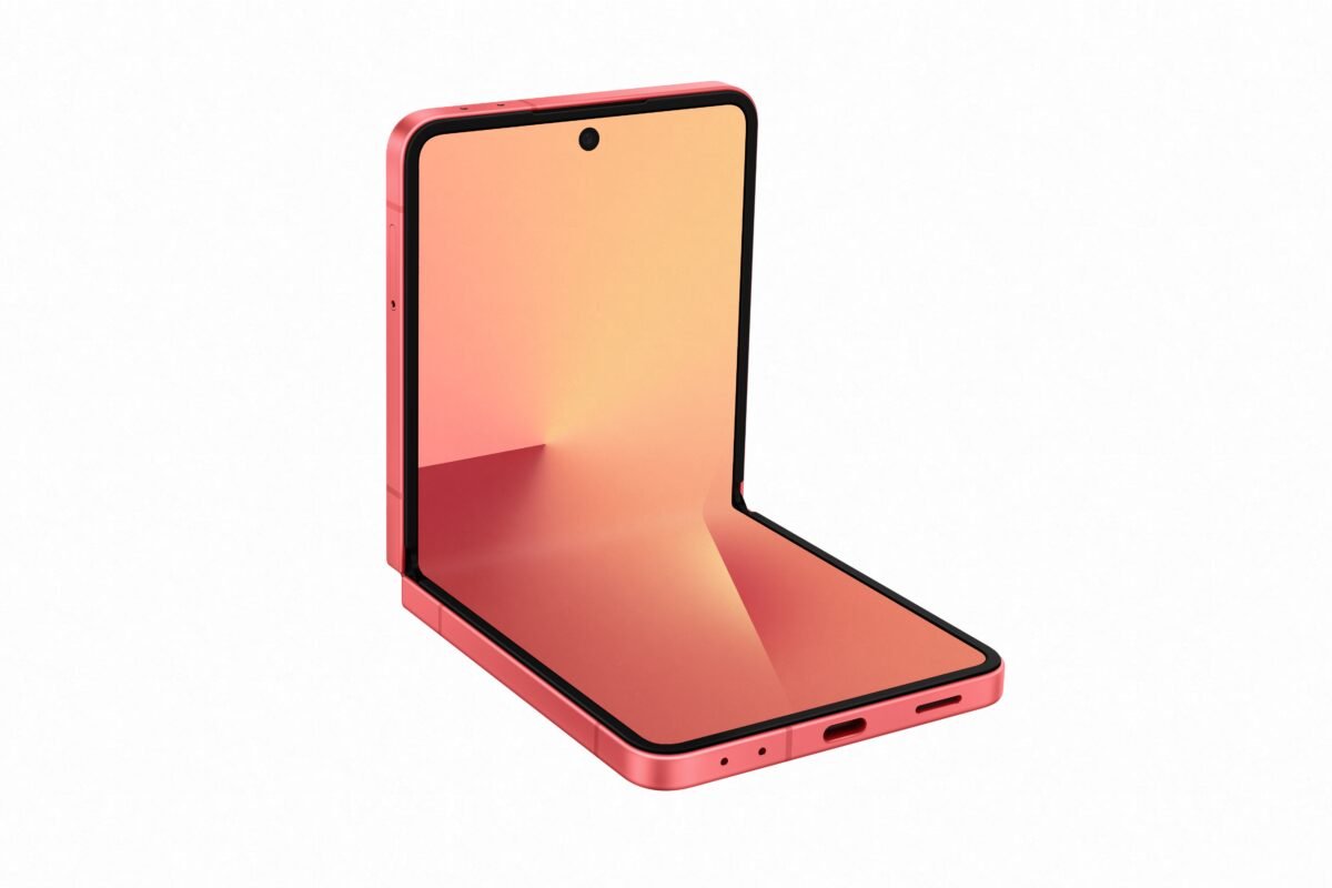 SMARTPHONE SAMSUNG Z FLIP 7 12/256 SM-F766BZRGEUCBLUE CORAL RED - Image 4