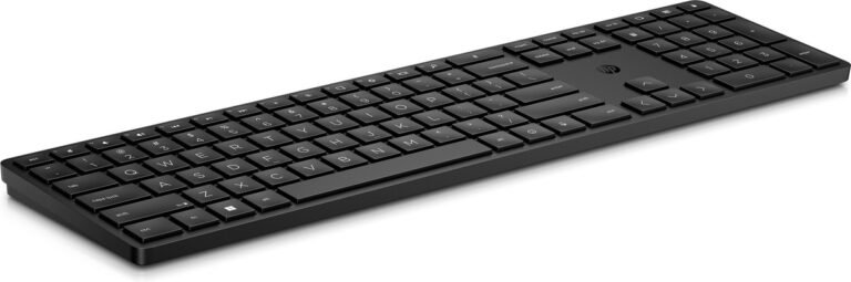 TASTIERE WIRELESS HP 450 PROGRAMMABLE BLACK thumbnail 2