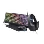 SET GAMING TRUST 4in1 GXT792 QUADROX BLACK