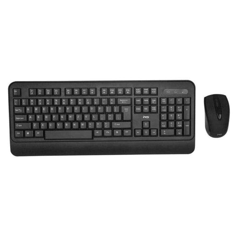 KEYBOARD & MOUSE WIRELESS MS ALPHA M300 BLACK