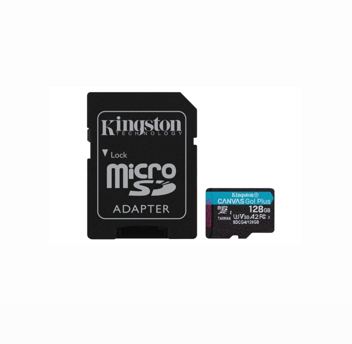 MEMORJE MICRO SD CG4 128GB KINGSTON GO PLUS GEN4 200 Mbps - Image 1