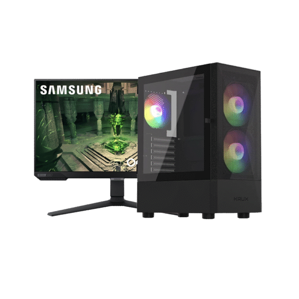 PC GAMING BUNDLE BOX B DHE MONITOR GAMING 24.5" FHD SAMSUNG S25BG400EUXEN G4 240Hz