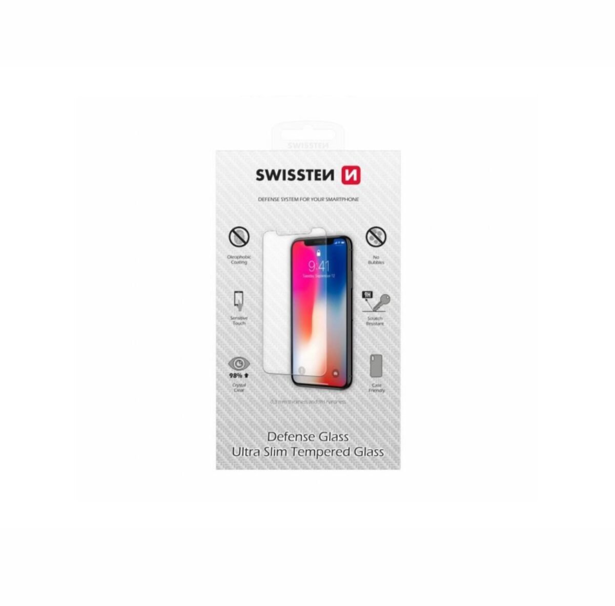MBROJTESE EKRANI PER IPHONE 17 PRO SWISSTEN TEMPERED GLASS 2.5D 74518014 - Image 1