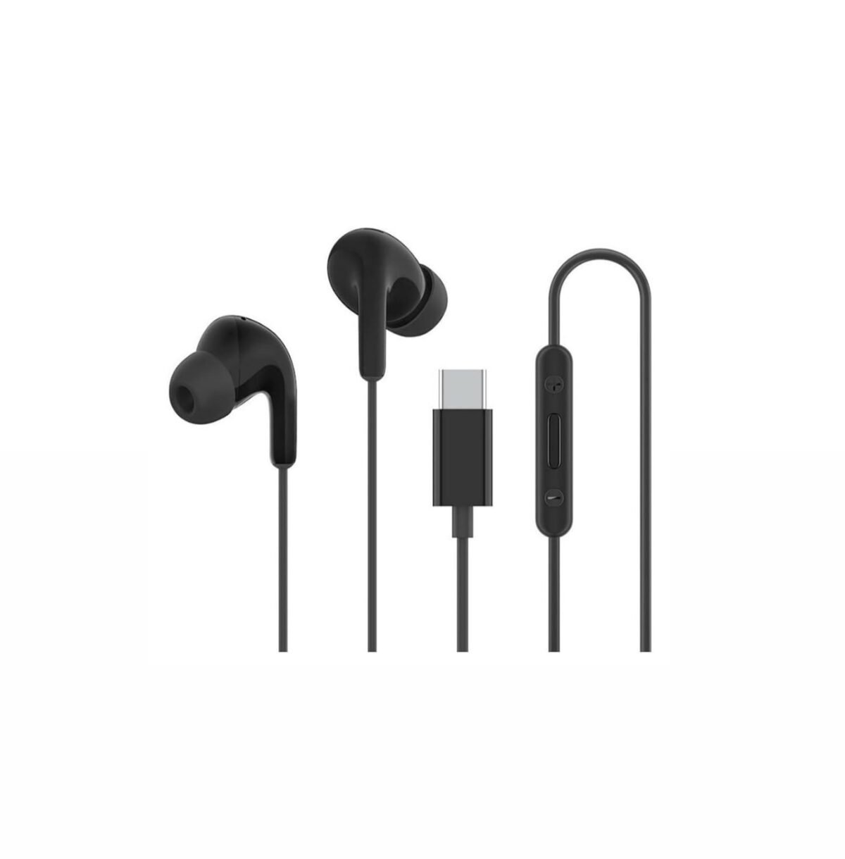 KUFJE TYPE-C XIAOMI EARPHONES BLACK - Image 1