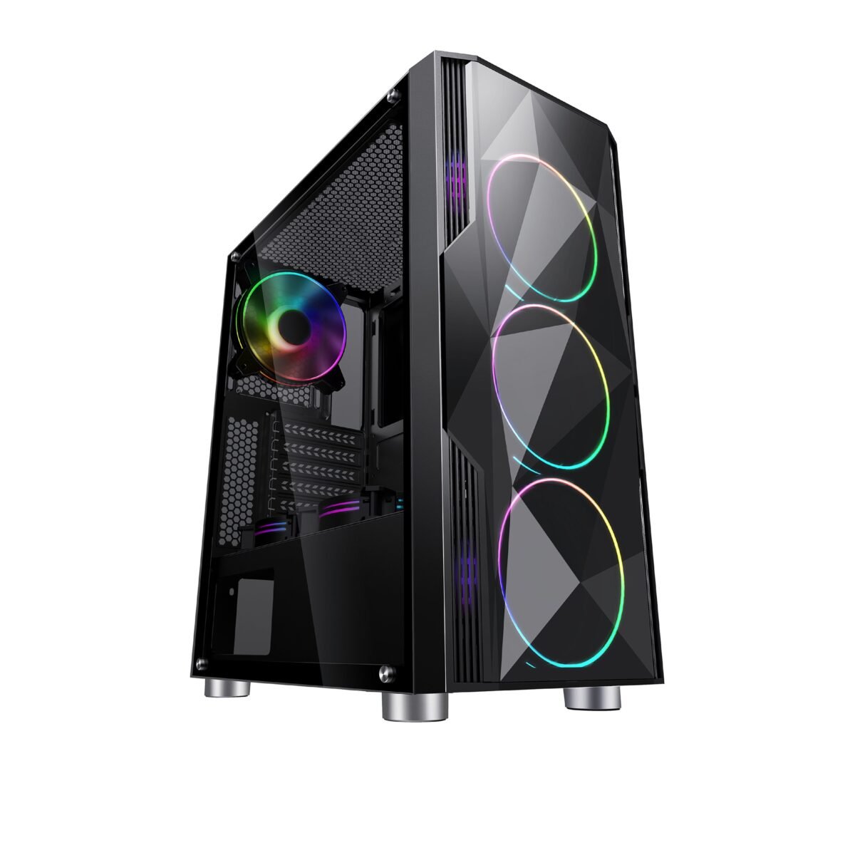 PC BLD MSG GAMER I109WBT  i5 14600KF NVIDIA GeForce RTX5060 8GB 32GB/ 500GB SSD M.2 CASE MS V315 RGB BLACK - Image 1
