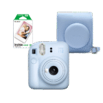 SET FUJIFILM INSTAX MINI 12 BLUE + CASE + 10 FILM