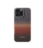 PITAKA SUNSET - MOONRISE TACTILE WOVEN CASE FOR IPHONE 16 PRO (SUNSET)