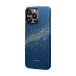 PER APPLE IPHONE 16 PRO MAX PITAKA STARPEAK TACTILE WOVEN MILKY WAY GALAXY ULTRA SLIM MAGSAFE BLACK BLUE - Image 2