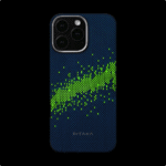PER APPLE IPHONE 16 PRO MAX PITAKA STARPEAK TACTILE WOVEN MILKY WAY GALAXY ULTRA SLIM MAGSAFE BLACK BLUE - Image 4