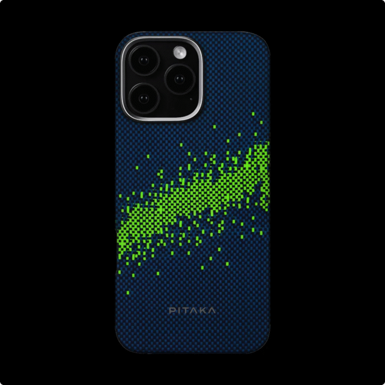 PER APPLE IPHONE 16 PRO MAX PITAKA STARPEAK TACTILE WOVEN MILKY WAY GALAXY ULTRA SLIM MAGSAFE BLACK BLUE thumbnail 4