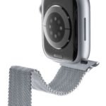 RRIP METALIK PER APPLE WATCH CELLULARLINE 44/45/46 mm M SER10 SILVER - Image 3