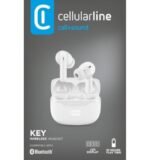 KUFJE WIRELESS CELLULARLINE KEY TWS BTKEYTWSW WHITE - Image 2