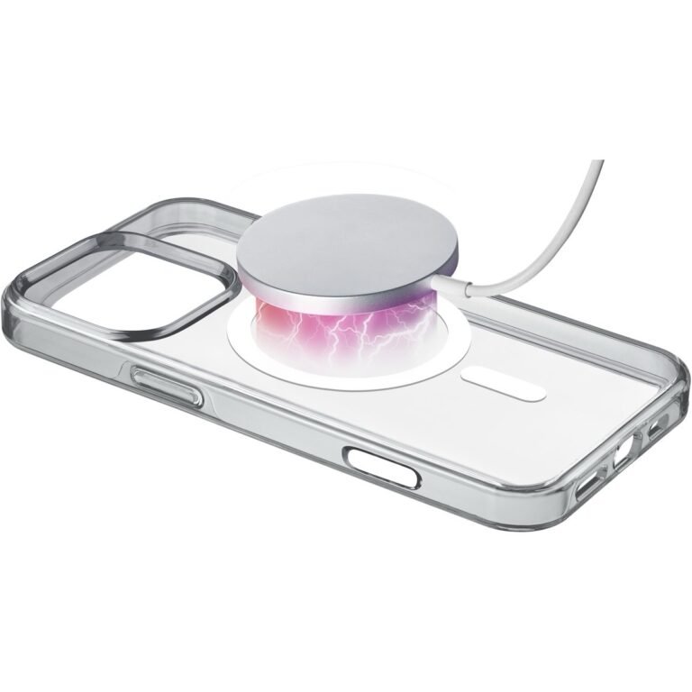 COVER PER APPLE IPHONE 16 PRO CELLULARLINE GLOSS MAG IPH16PROT TRANSPARENT thumbnail 2