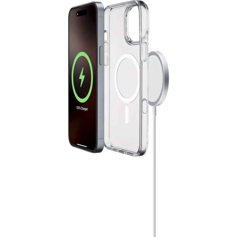 COVER PER APPLE IPHONE 16 PRO CELLULARLINE GLOSS MAG IPH16PROT TRANSPARENT thumbnail 3
