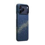 COVER PER APPLE IPHONE 17 PRO PITAKA STARPEAK ULTRA-SLIM MILKY WAS GALAXY MAGSAFE BLUE BLACK - Image 2
