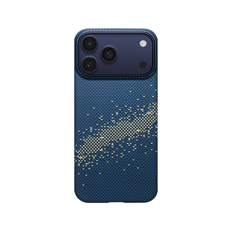 img_8010-2 COVER PER APPLE IPHONE 17 PRO PITAKA STARPEAK ULTRA-SLIM MILKY WAS GALAXY MAGSAFE BLUE BLACK - Image 1