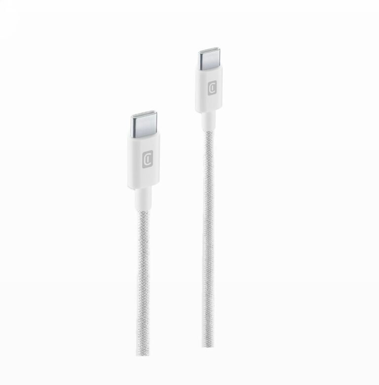 KABLLO USB-C 2.5m CELLULARLINE DURABLE BRAIDED USBDATABRCTOC25W WHITE