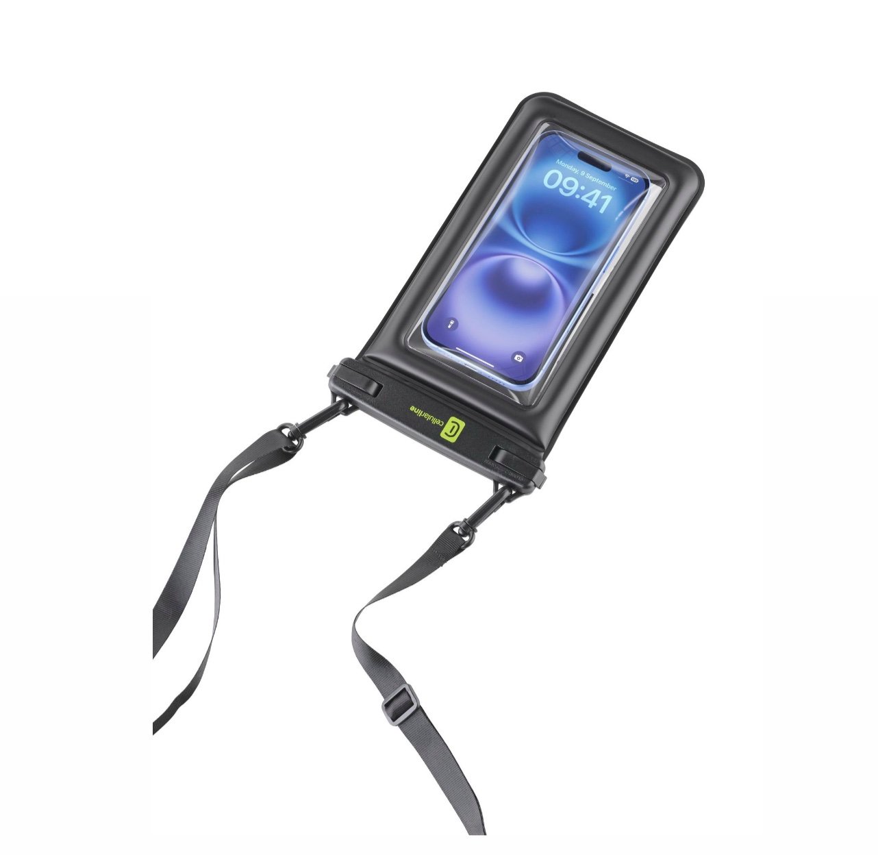 img_8256-2 COVER PER TELEFON UNIVERSAL CELLULARLINE WATERPROOF VOYAGER VOYAGERFLOATY25K BLACK - Image 1