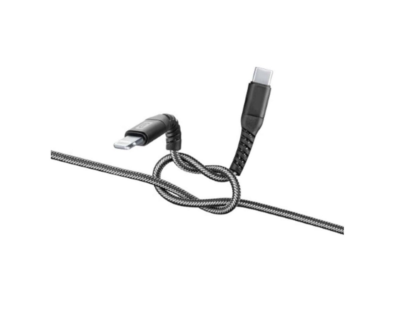 img_8300-4 KABLLO USB-C/ LIGHTNING 2m CELLULARLINE EXTREME CABLE TETRACABC2LMFI2MK BLACK - Image 1