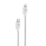 KABLLO USB-C 1.5m CELLULARLINE DURABLE BRAIDED USBDATABRCTOC15W WHITE